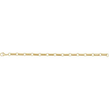 Load image into Gallery viewer, 14k Yellow Gold Filled Paperclip Link Bracelet