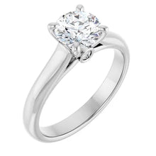 Charger l'image dans la galerie, Round Diamond Engagement Ring