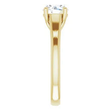 Load image into Gallery viewer, 14k Yellow Gold Round Brilliant Engagement Ring
