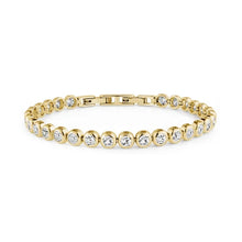 Load image into Gallery viewer, TIMELESS BEZEL TENNIS BRACELET