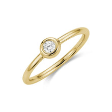 Load image into Gallery viewer, SLEEK SINGLE STONE RING
