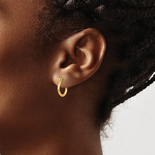 Load image into Gallery viewer, 10k Shackle Link Screw Post Earring (One Earring)