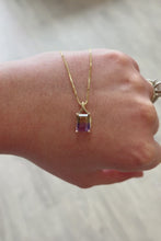 Load and play video in Gallery viewer, 14k Yellow Gold Ametrine Pendant