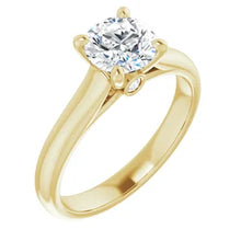 Charger l'image dans la galerie, Round Diamond Engagement Ring