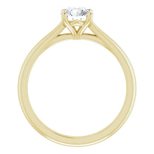 Charger l'image dans la galerie, 14k Yellow Gold Diamond Engagement Ring