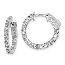 Load image into Gallery viewer, Silver Hoop Earrings