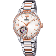 Load image into Gallery viewer, FESTINA SILVER AUTOMATIC STAINLESS STEEL WATCH
