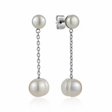 Charger l&#39;image dans la galerie, Pearl Dangle Earrings
