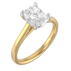 Radiant Engagement Ring