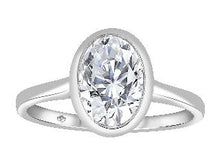 Load image into Gallery viewer, 14k Oval Engagement Ring
