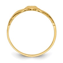 Charger l&#39;image dans la galerie, 10k Yellow Gold Claddagh Ring
