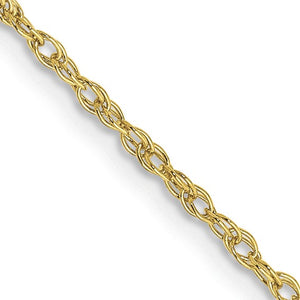 10k Gold Rope Link Chain