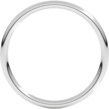 Charger l'image dans la galerie, 14K White Gold Comfort Fit 1.5mm Full Round Band
