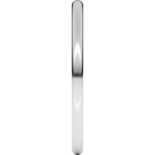 Charger l'image dans la galerie, 14K White Gold Comfort Fit 1.5mm Full Round Band
