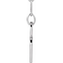 Load image into Gallery viewer, Sterling Silver Mama Heart Necklace
