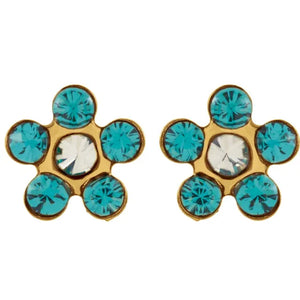 14k Yellow Stud Children Earrings