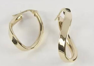 10k Yellow Gold Hoop