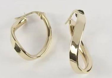 10k Yellow Gold Hoop