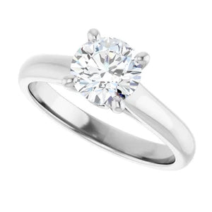 Round Diamond Engagement Ring