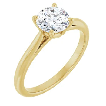 Round Brilliant Engagement Ring