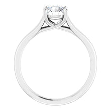 Charger l&#39;image dans la galerie, 14k White Gold Diamond Engagement Ring
