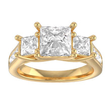 Load image into Gallery viewer, Princess Cut Engagement Ring
