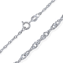 Load image into Gallery viewer, Silver Singapore Chain
