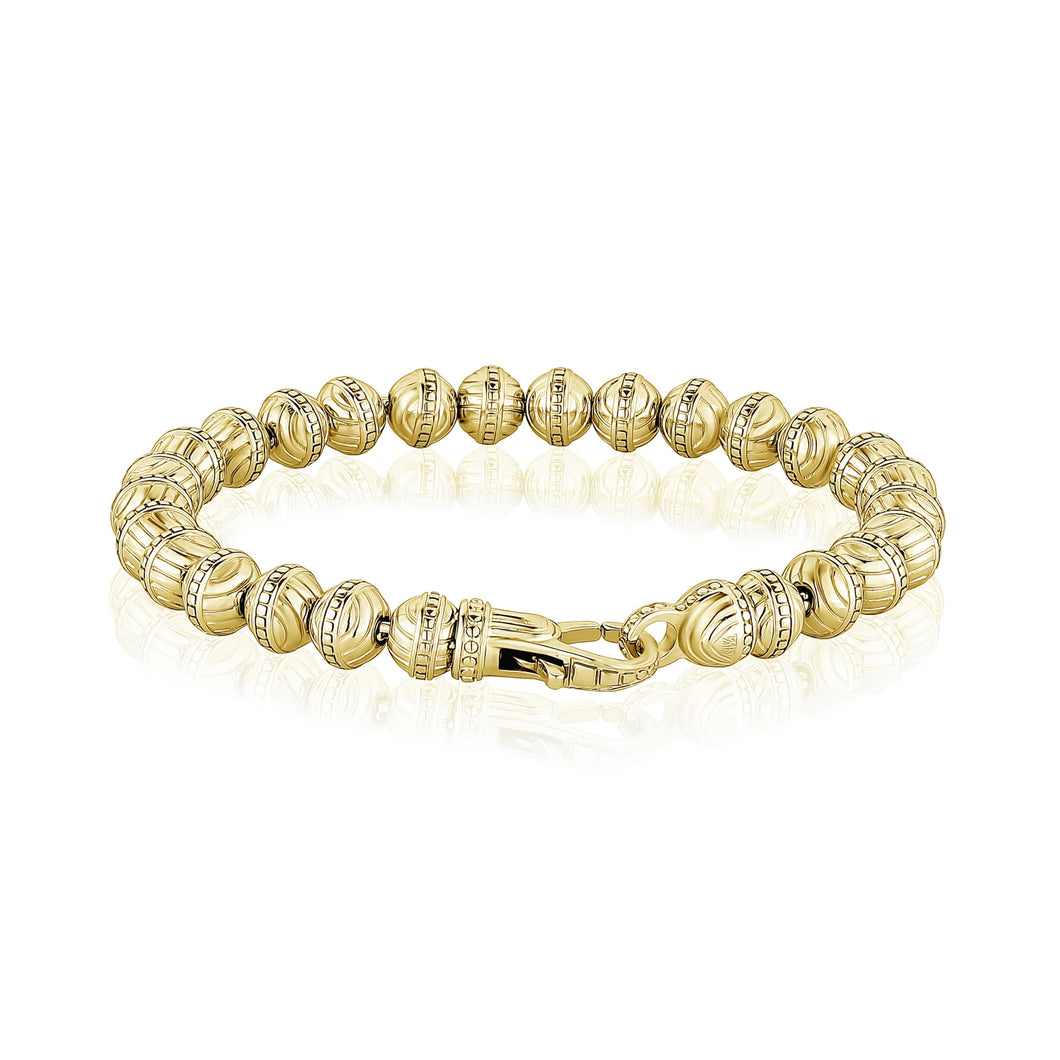 Steel Beaded Bracelet