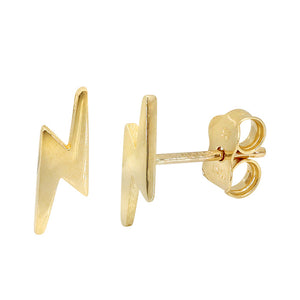 10k Yellow Gold Studs (Star, Butterfly, Lightening Bolt)