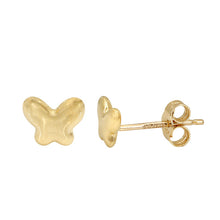 Load image into Gallery viewer, 10k Yellow Gold Studs (Star, Butterfly, Lightening Bolt)
