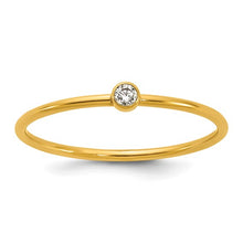 Load image into Gallery viewer, Gold Filled Birthstone Stackable Rings
