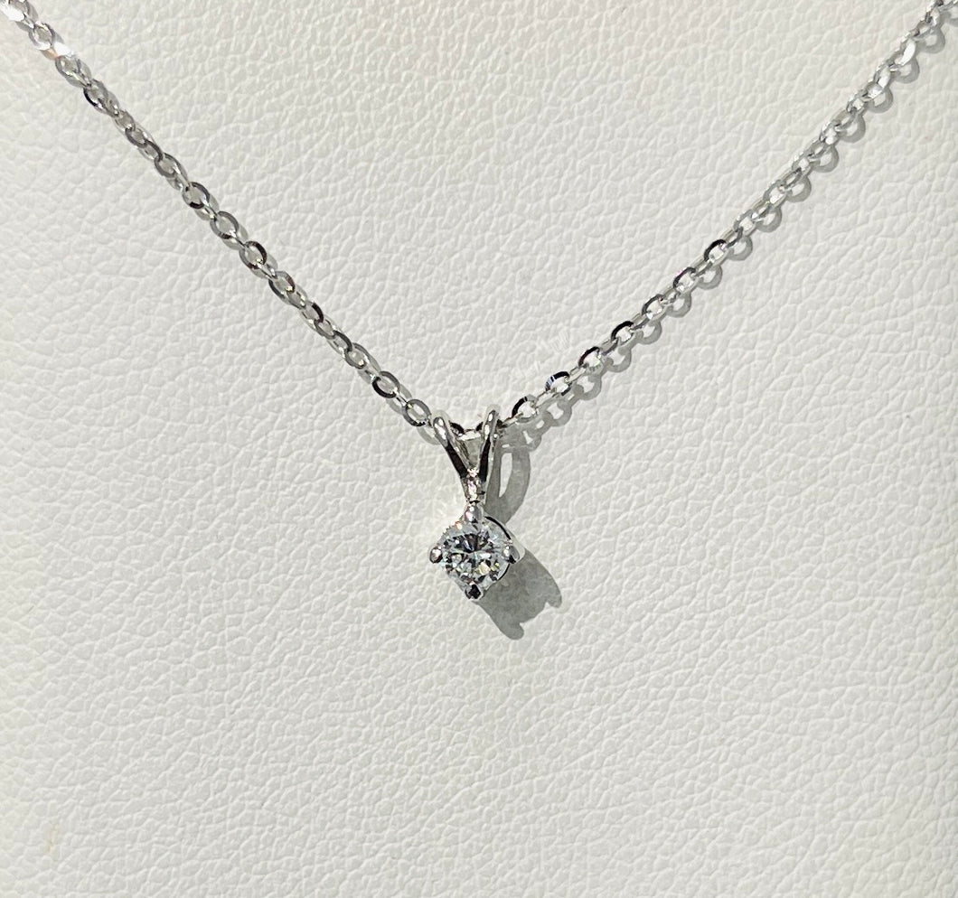 14k Gold Diamond Necklace