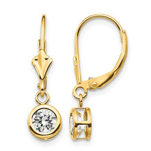 Load image into Gallery viewer, 14k Yellow Gold Lever Back Earrings
