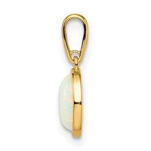 Load image into Gallery viewer, 14k Yellow Opal Pendant
