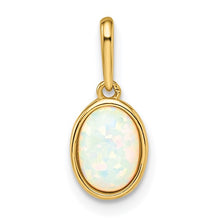 Load image into Gallery viewer, 14k Yellow Opal Pendant
