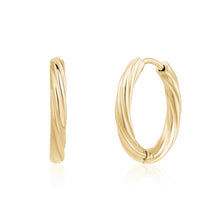 Charger l'image dans la galerie, TWISTED ROPE HOOP EARRINGS
