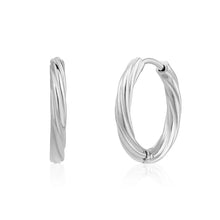 Charger l'image dans la galerie, TWISTED ROPE HOOP EARRINGS
