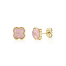 Charger l'image dans la galerie, ROSE CLOVER STUD EARRINGSROSE CLOVER STUD EARRINGS
