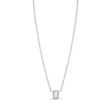 Load image into Gallery viewer, MOTHER OF PEARL CUSHION STUDS and NECKLACE
