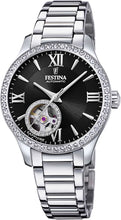Load image into Gallery viewer, FESTINA SILVER AUTOMATIC STAINLESS STEEL WATCH
