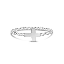 Charger l&#39;image dans la galerie, Twisted Cross Ring
