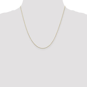 10k Gold Diamond Cut Cable Link Chain