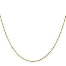 Charger l&#39;image dans la galerie, 10k Yellow Gold Diamond Cut Cable Chain
