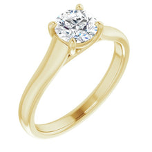 Load image into Gallery viewer, solitaire diamond solitaire lab grown diamond
