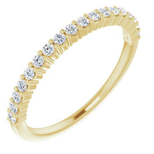 Charger l&#39;image dans la galerie, 14k White or Yellow Gold Diamond Band
