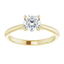 Load image into Gallery viewer, 14k Yellow Gold Diamond Engagement Ring
