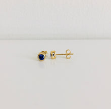 Load image into Gallery viewer, 10k Yellow Gold Birthstone Studs
