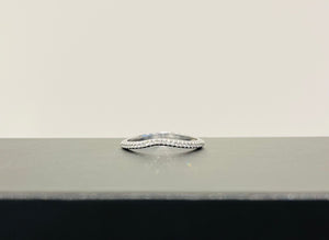 diamond wedding band diamond ring diamond wedding ring curved diamond ring natural diamond band