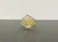 Load image into Gallery viewer, 10k Yellow and White Gold Filigree Ring
