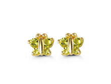 Load image into Gallery viewer, 14k Yellow Gold Studs (Multiple Colours Available)
